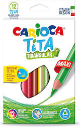 Carioca Tita Triangular Maxi Set 12 Colours