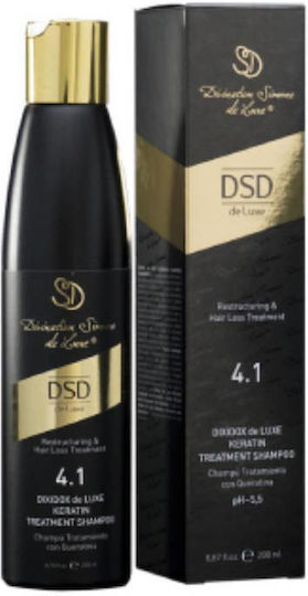 DSD de Luxe 4.1 Keratinn Restructuring & Hair Loss Treatment Shampoos against Hair Loss for All Hair Types 200ml