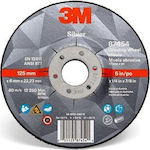 3M Silver Schleifscheibe Metall 125mm 51748