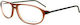 Porsche Design Мъжки Рамка за Очила Кафяв P8138 B