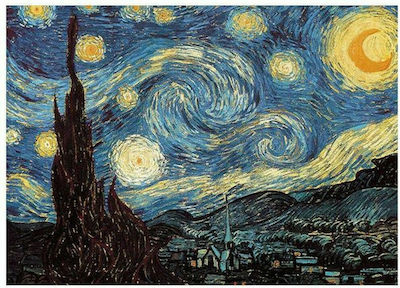 Starry Night Puzzle 2D 1000 Stücke