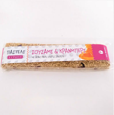 Από ΚΑΡυΔΙΑΣ Sesame Seed Candy Sesame & Cranberry Sugar Free 55gr