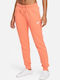 Sweatpants Jogger Fleece Orange