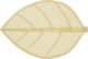 Atmosphera Platzdeckchen Stoff Beige 50x33cm 1Stück