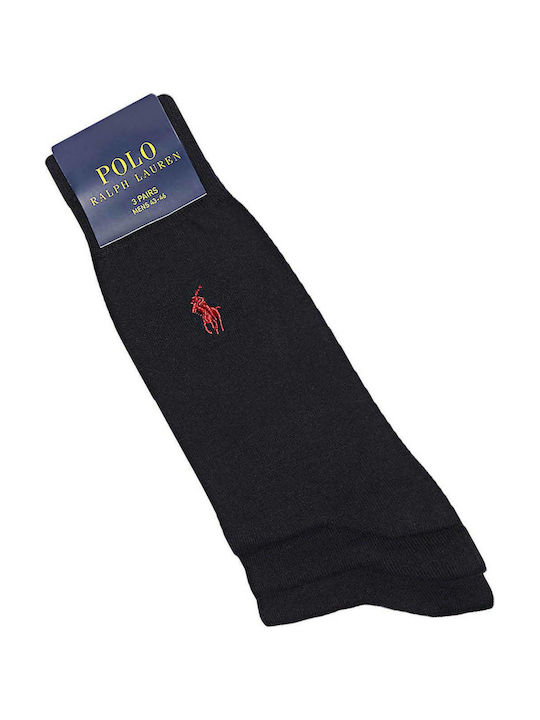 Ralph Lauren Unisex Plain Socks Navy Blue