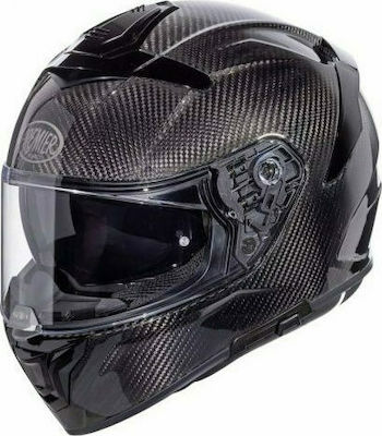 Premier Devil Carbon Glossy Motorradhelm Volles Gesicht 1380gr