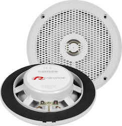 Renegade Car Audio Сет Морски Говорители Водоустойчиви 5.25" с 52W RMS Бял