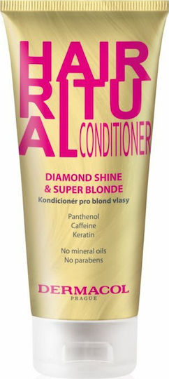Dermacol Diamond Shine & Super Blonde Haarspülung Farbschutz 200ml