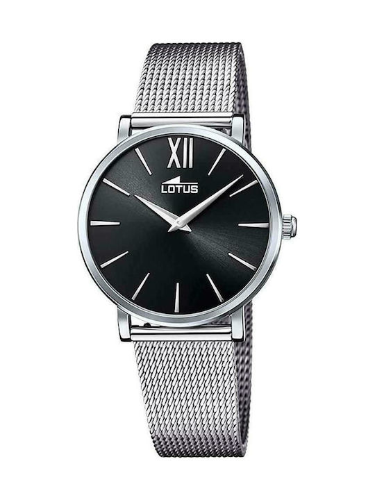 Lotus Watches Uhr mit Silber Metallarmband