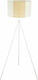 Eglo Arnhem Floor Lamp H151xW44cm. with Socket for Bulb E27 White