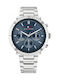 Tommy Hilfiger Women's Watch Chronograph with Silver Metal Bracelet