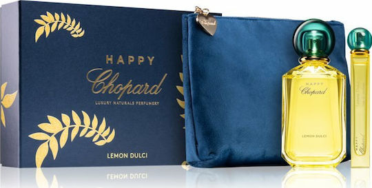 Chopard Happy Lemon Dulci Frauen Duftset mit Eau de Parfum und Miniatur Duft