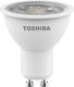 Toshiba Λάμπα LED 4W για Ντουί GU10 και Σχήμα PAR16 Φυσικό Λευκό 345lm