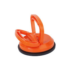 Kraft & Dele Μονή Βεντούζα Πλαστική Διαμέτρου 120mm με Ικανότητα Συγκράτησης 50kg