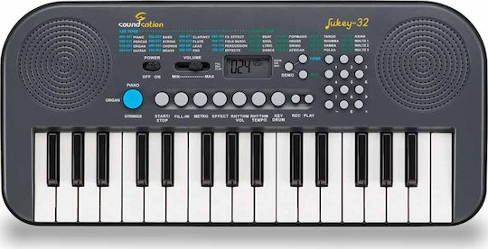 Soundsation Αρμόνιο JUKEY 32 με 32 Πλήκτρα Μαύρο