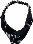 Women's Hair Ribbon Black - B26