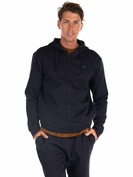 Sweatshirt with Hood Navy