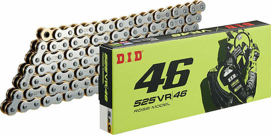 DID Drive Chain VR46 525XRing for Triumph Tiger 800 SG