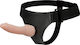 Harness Attraction James Gurtzeug mit Dildo 16cm in Hautfarbe
