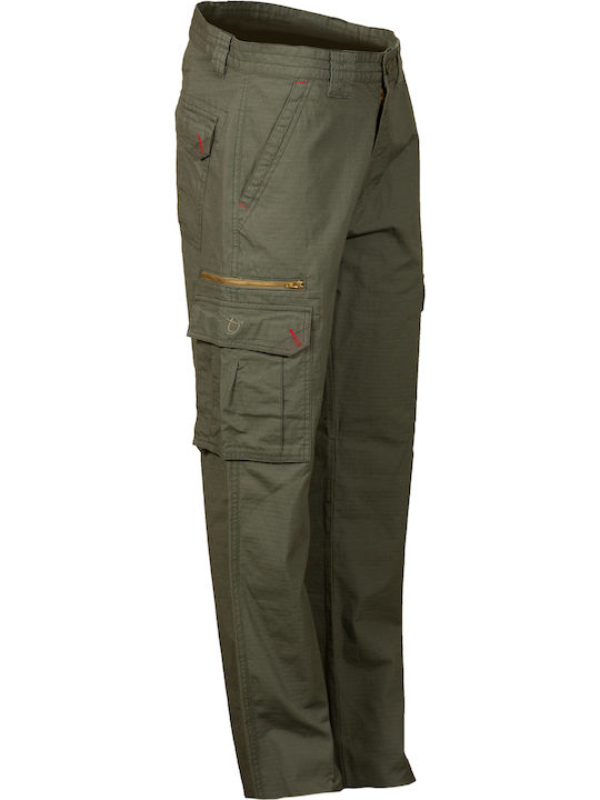 Toxotis Active Wear Ripstop Hunting Pant Khaki In Khaki Colour