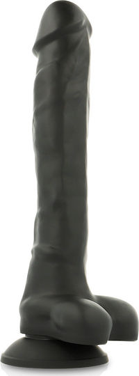 Cock Miller Realistic Dildo with Balls and Suction Cup Black 24cm