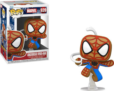 Funko Pop! Marvel - Gingerbread Spider-Man 939 Bobble-Head