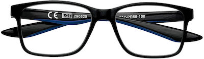 Zippo Reading Glasses +1.00 in Black color 31Z-PR58-100