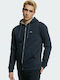 Quiksilver Essentials Men's Sweatshirt Jacket with Hood and Pockets Navy