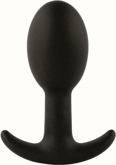 Feelztoys PLUGZ BUTT PLUG No 3 Πρωκτική Σφήνα Black 9cm