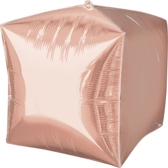 Luftballon Folie Platz Rose Gold 38cm Pink Gold