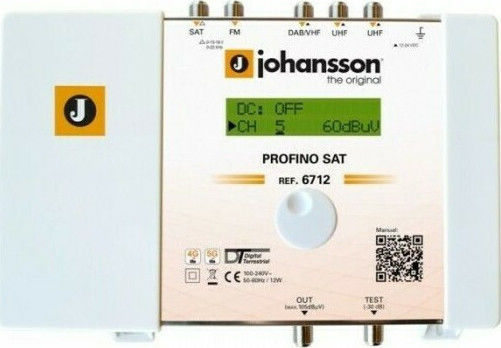 Johansson Profino Revolution Sat Line Amplifier Satellite 203413