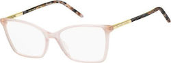 Marc Jacobs Plastic Eyeglass Frame Butterfly Pink MARC 544 FWM