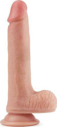 Lovetoy Ρεαλιστικό Dildo με Όρχεις και Βεντούζα Flesh 20cm