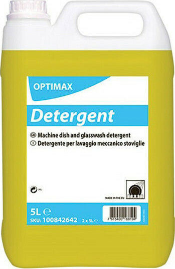 Optimax Detergent Commercial Dishwasher Liquid Detergent 5lt