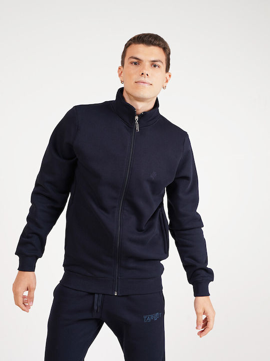 Target Jachetă cu fermoar pentru bărbați cu buzunare Marina