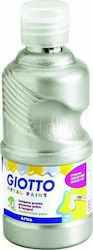 Giotto Metal Paint Tempera de Pictură Argint în Sticlă 250ml 1buc 000114107