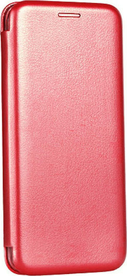 Smart Magnet Elegance Book Piele artificială Roșu (Huawei P Smart 2021)