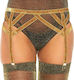 Leg Avenue Lurex Elastic Garter Belt Ζαρτιέρες ...