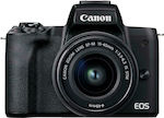 Canon EOS M50 Mark II Kit (EF-M 15-45 mm IS STM) Black