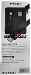 Treqa CA-8572 Braided USB-A to Lightning Cable ...
