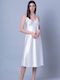 Milena by Paris Satin Bridal Women's Nightdress with String Ivory Coast 3368 003368-Ιβουάρ