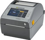 Zebra ZD621T Εκτυπωτής Ετικετών Θερμικής Μεταφοράς Bluetooth / Ethernet / Serial / USB 300 dpi
