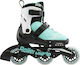 Rollerblade Microblade 3WD 2021 Kids Adjustable Inline Rollers Blue