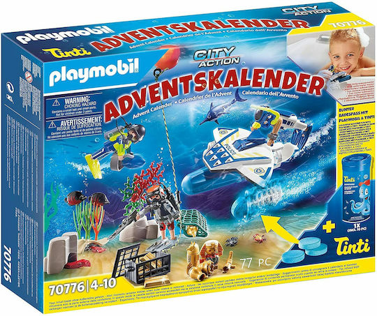 Playmobil City Action Advent Calendar X-mas for 4-10 years old