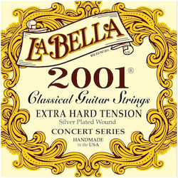 La Bella 2001 Classical 2001EH Χορδές 30 - 44" Κλασικής Κιθάρας La Bella 2001 Classical 2001EH Χορδές 30 - 44" Κλασικής Κιθάρας
