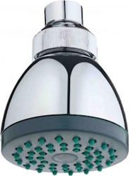 Interflex Round Showerhead Silver Calfree