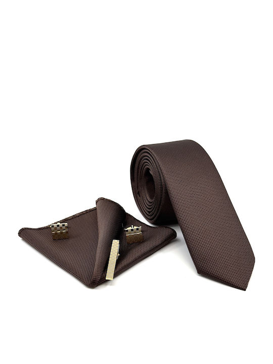 Legend Accessories Σετ Ανδρικης Γραβάτας Μονόχρ...
