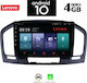 Lenovo Sistem Audio Auto pentru Opel Insemnări 2008-2013 (Bluetooth/USB/AUX/WiFi/GPS/Partitură) cu Ecran Tactil 9"