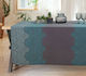 Nef-Nef Homeware Tablecloth Toscana Petrol 140x240cm 029031