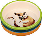 Trixie Colorful Ceramic Bowl for Hamsters 80ml 8cm. Hamster Bowl 60801